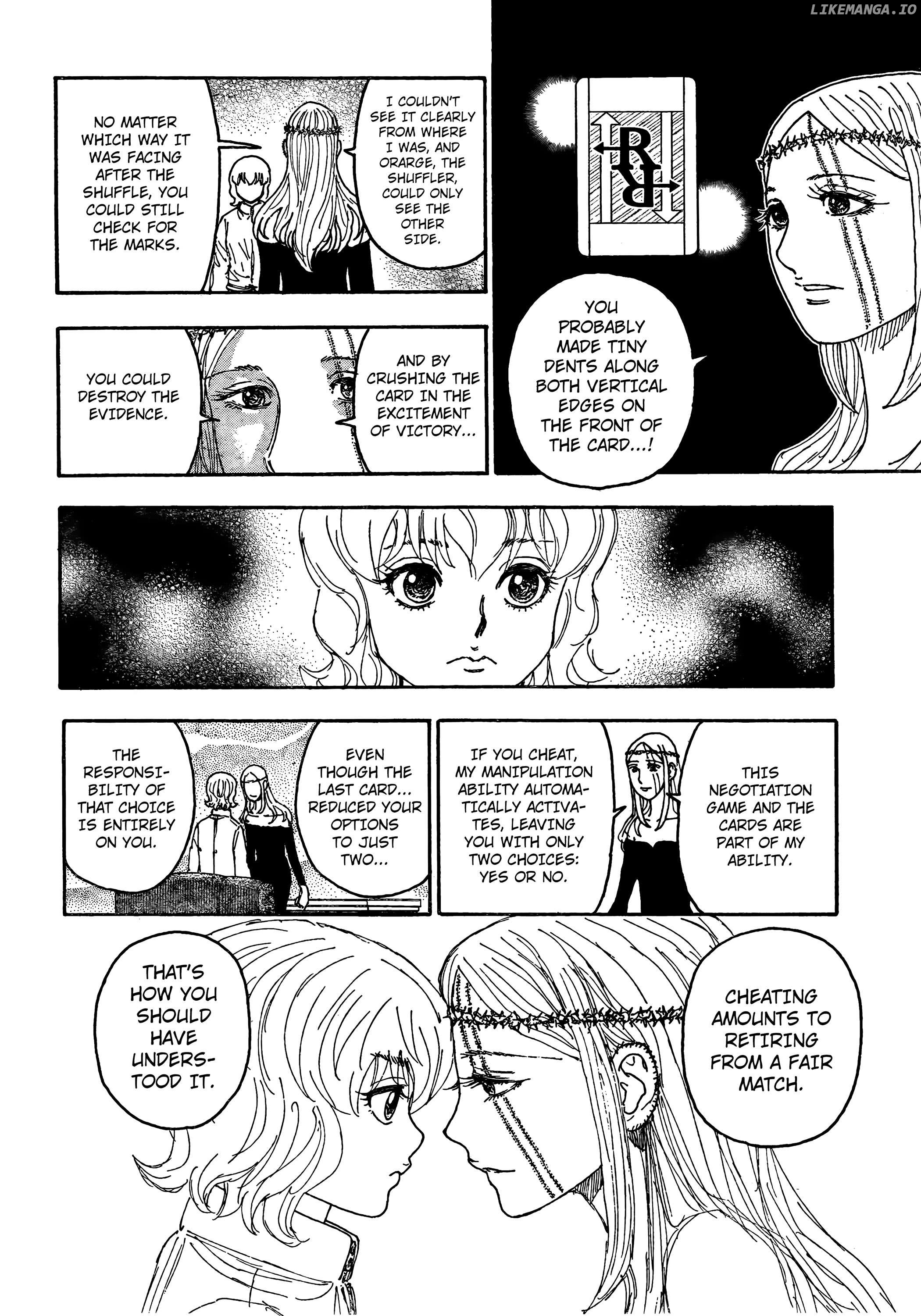 Hunter x Hunter, Chapter 410 image 04